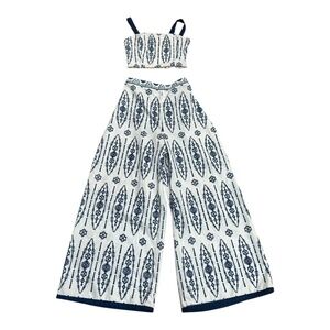 OMNIA Pants & Tank Top Shirt Set Women's size M 6 (SEE ACTUAL DESCRIPTION)